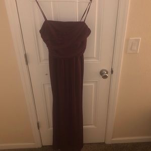 David’s bridal wine bridal dress